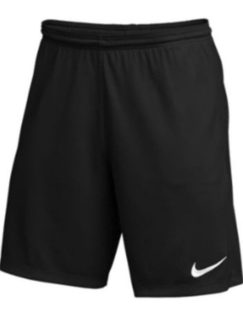 NWT Nike Black Dry Park III Knit Soccer Shorts Size XXL